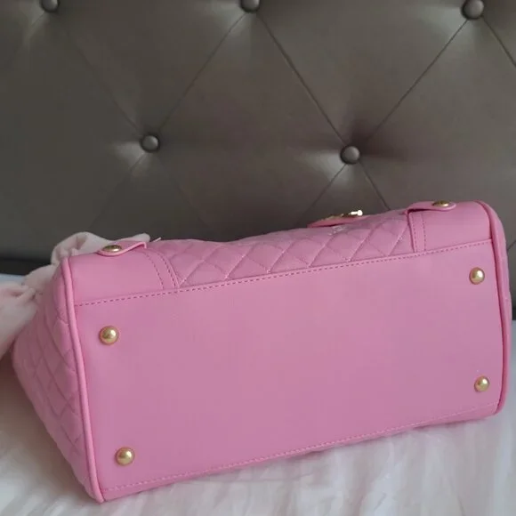 Juicy Couture Juicy Tale Daydreamer Tote in Pink Cherry Blossom - Picture 7 of 9